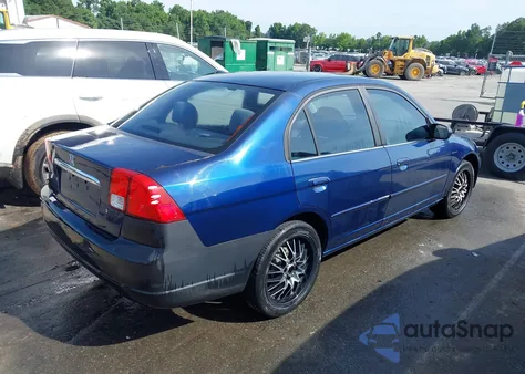 2003 Honda Civic Ex z USA, uszkodzony, nr VIN 1HGES26733L015659